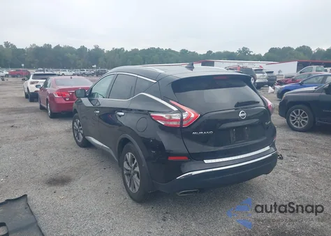 2017 Nissan Murano Sl from USA, damaged, VIN 5N1AZ2MH8HN155332